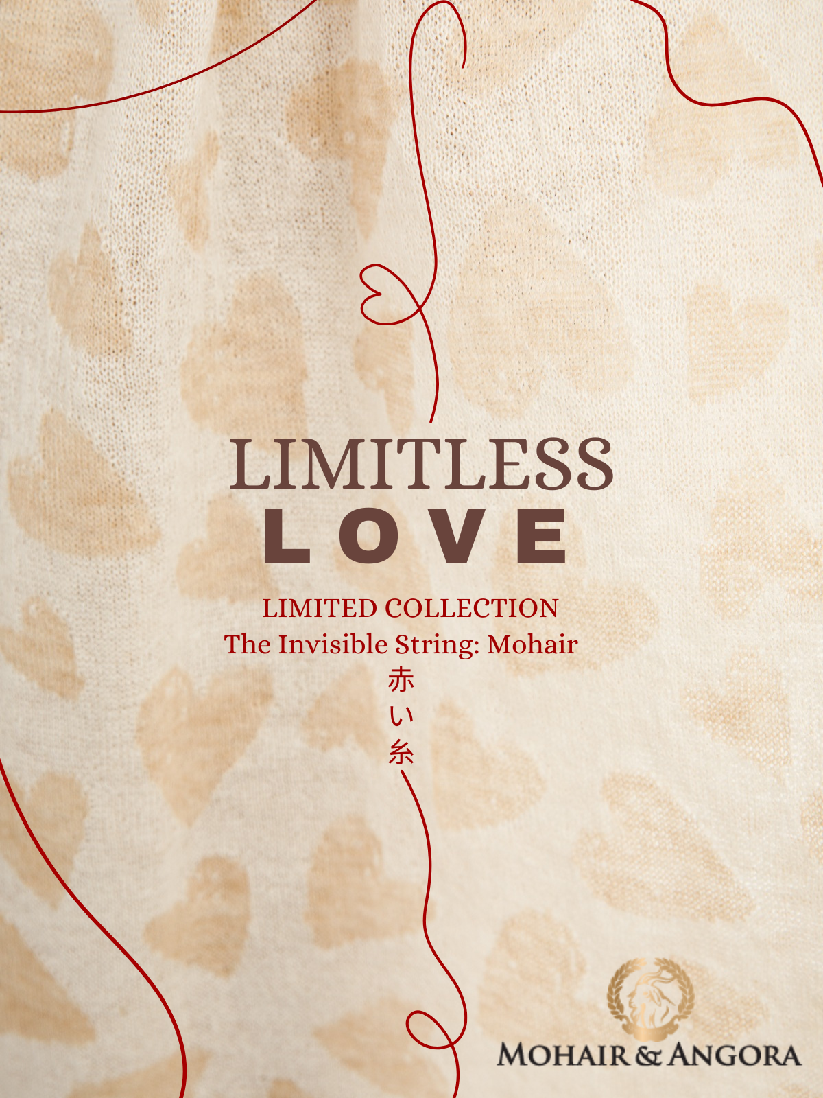THE INVISIBLE STRING LEGEND BECOMES REAL WITH MOHAIR