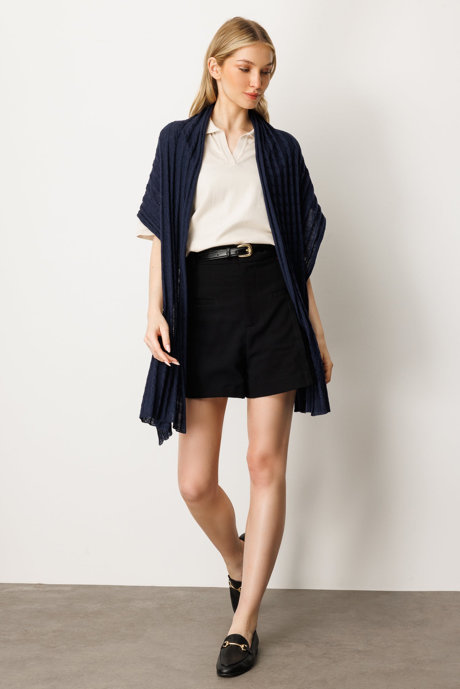 MYRA SJAAL MARINEBLAUW