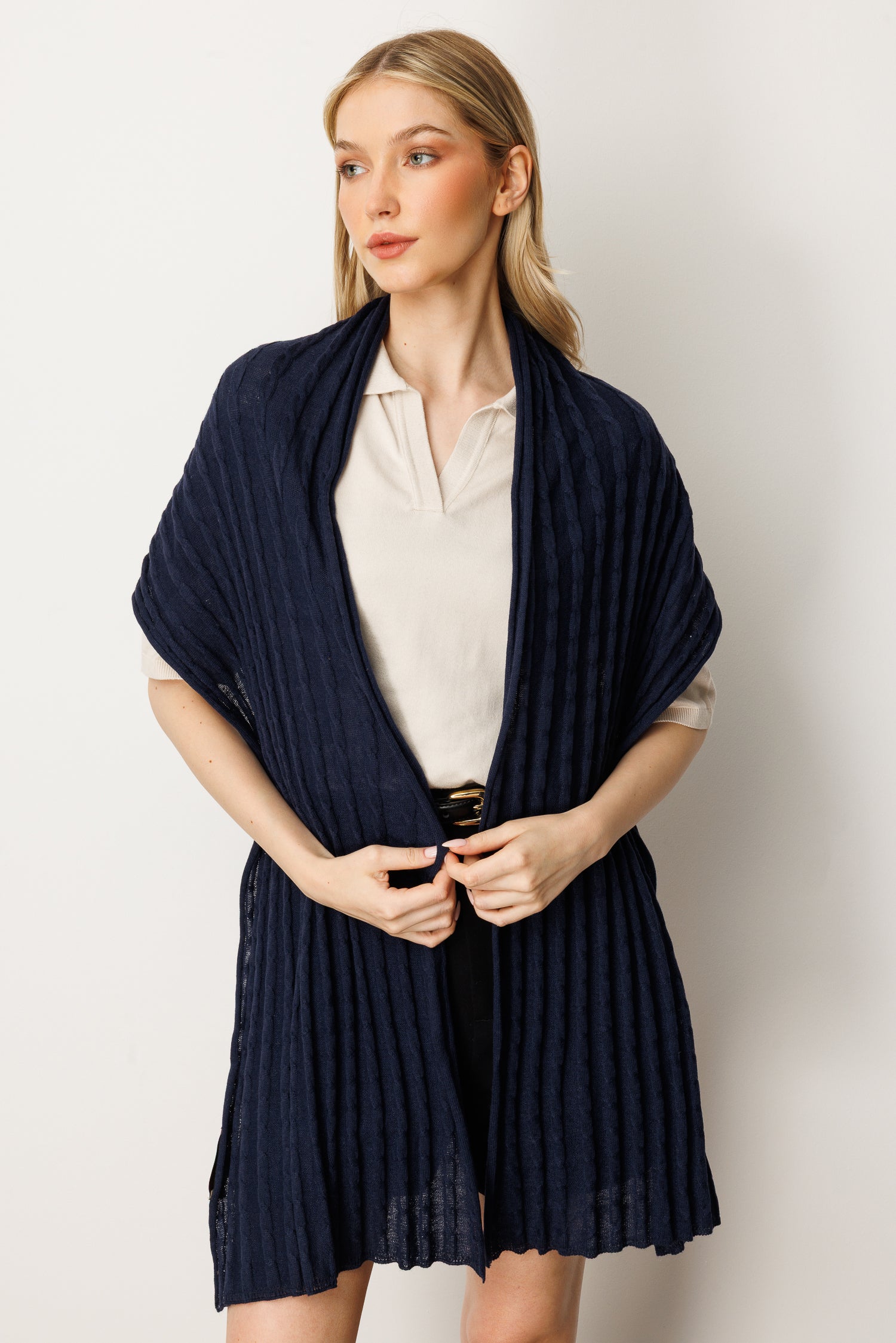 MYRA SJAAL MARINEBLAUW