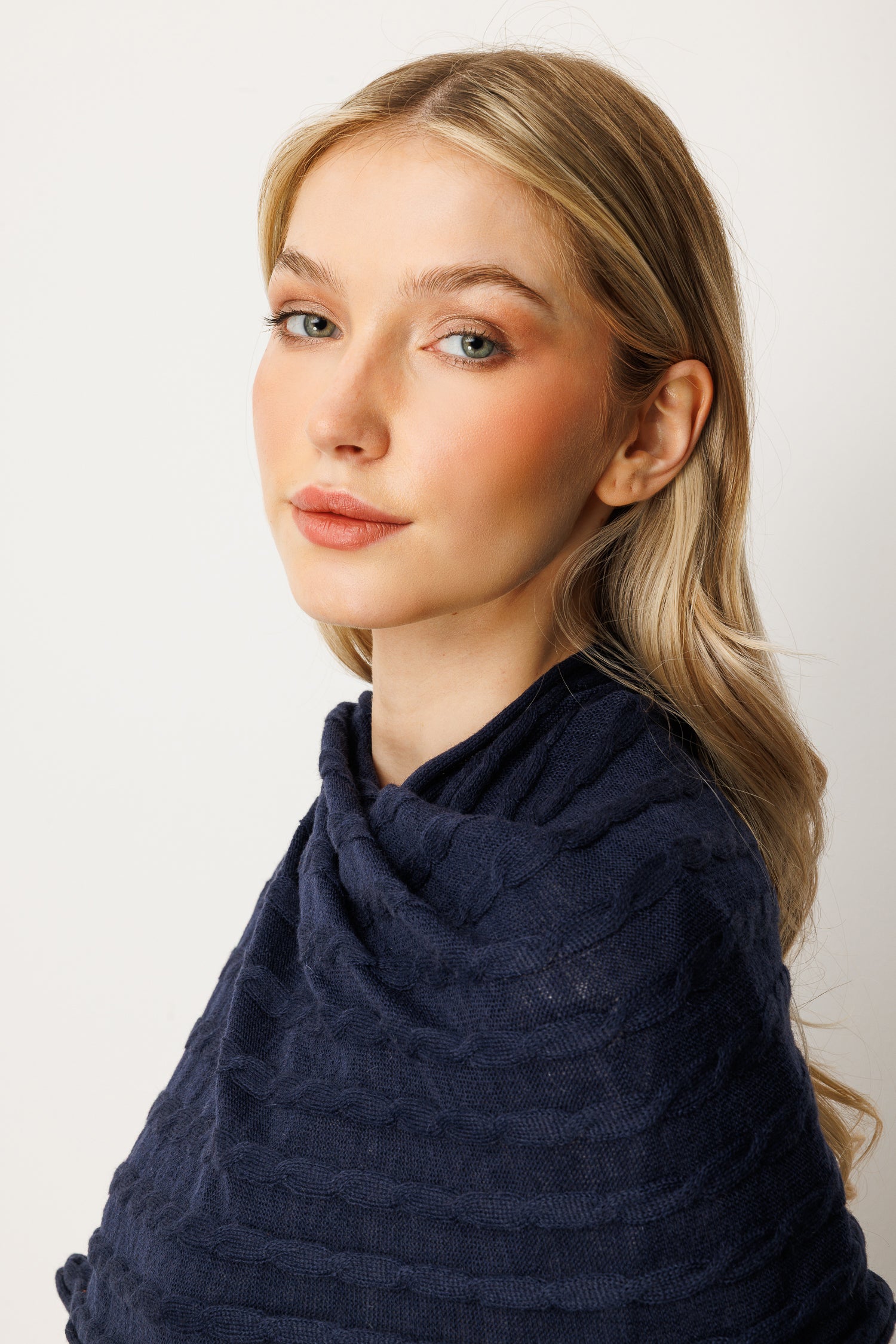 MYRA SJAAL MARINEBLAUW