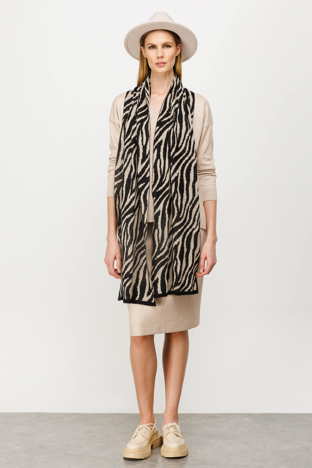 ZEBRA SCARF
