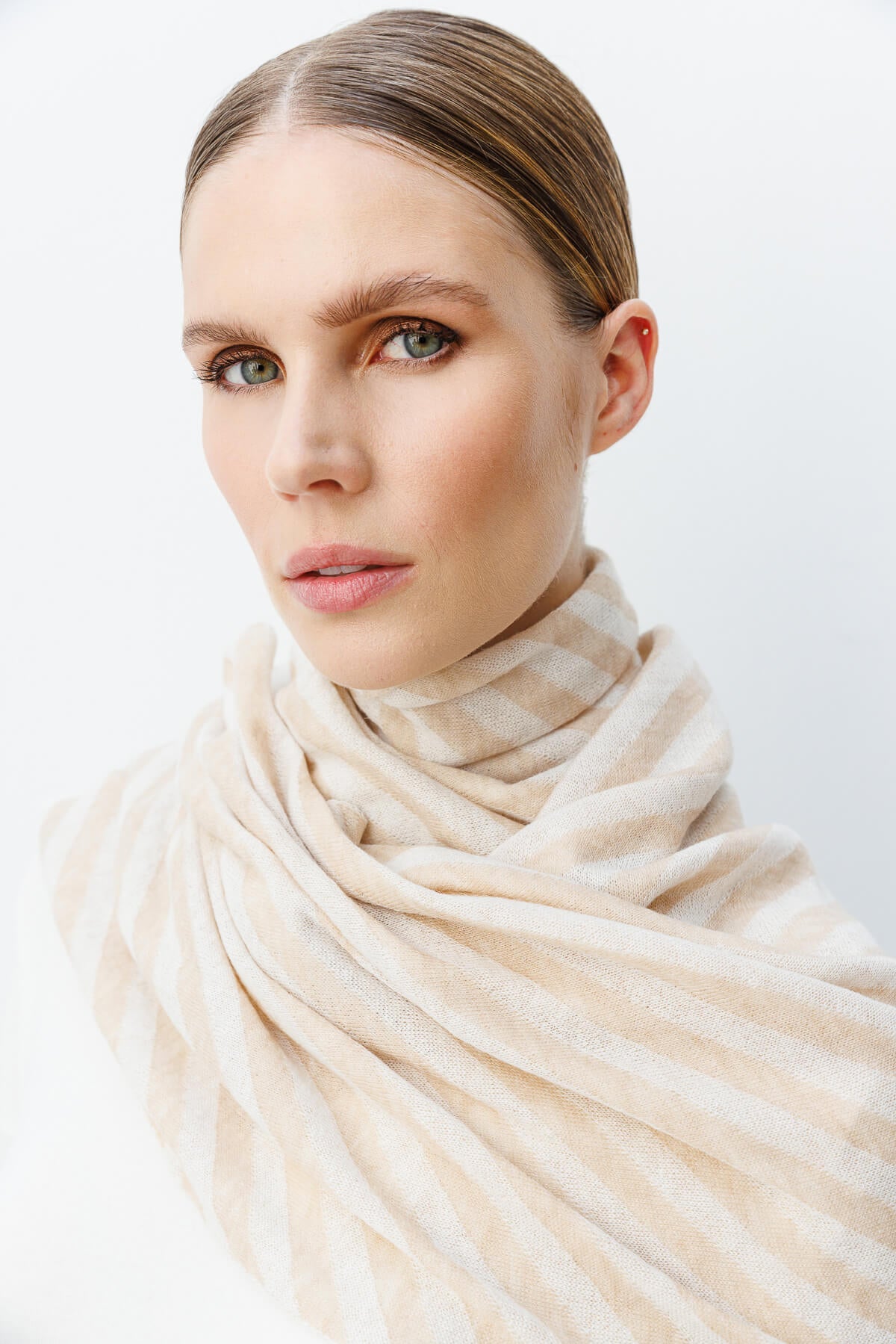 EPHESUS SCARF WHITE ECRU