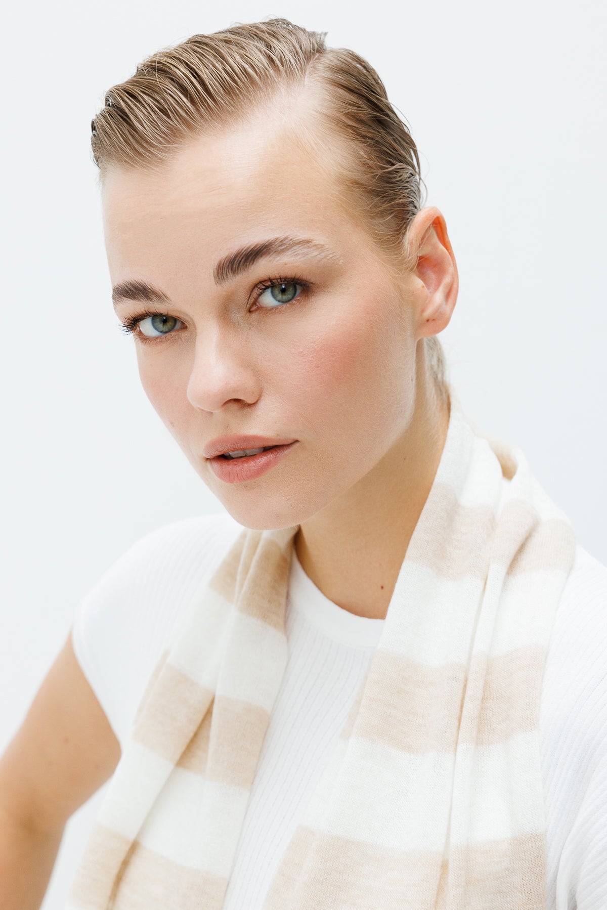 TROIA SJAAL ECRU-BEIGE