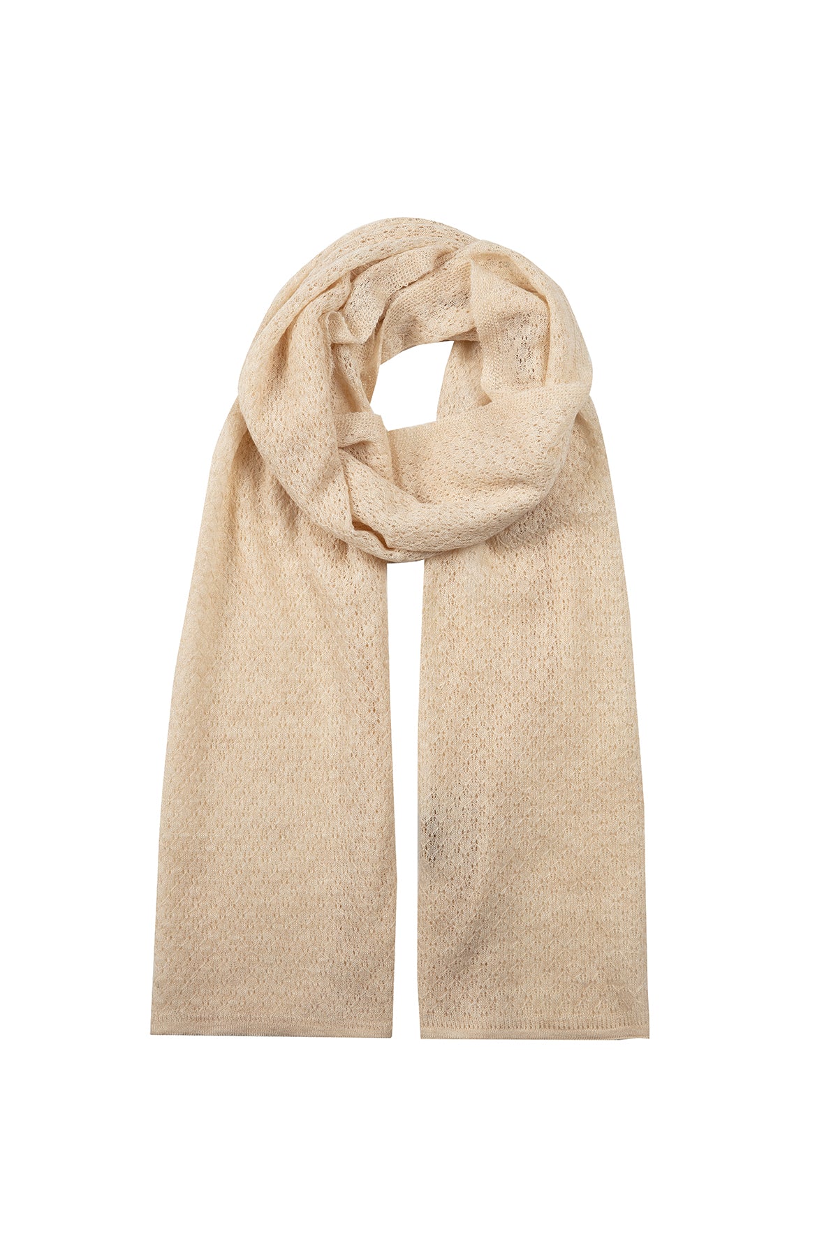 DIAMOND SHAWL-BEIGE