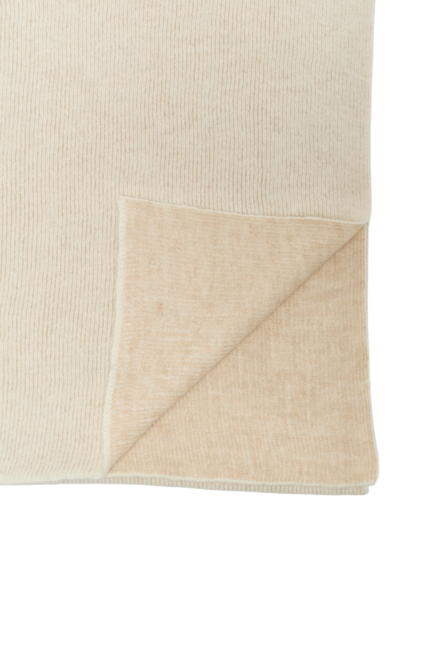 ARTEMIS WOOLEN HOED & SJAAL SET, KLEUR ECRU-BEIGE