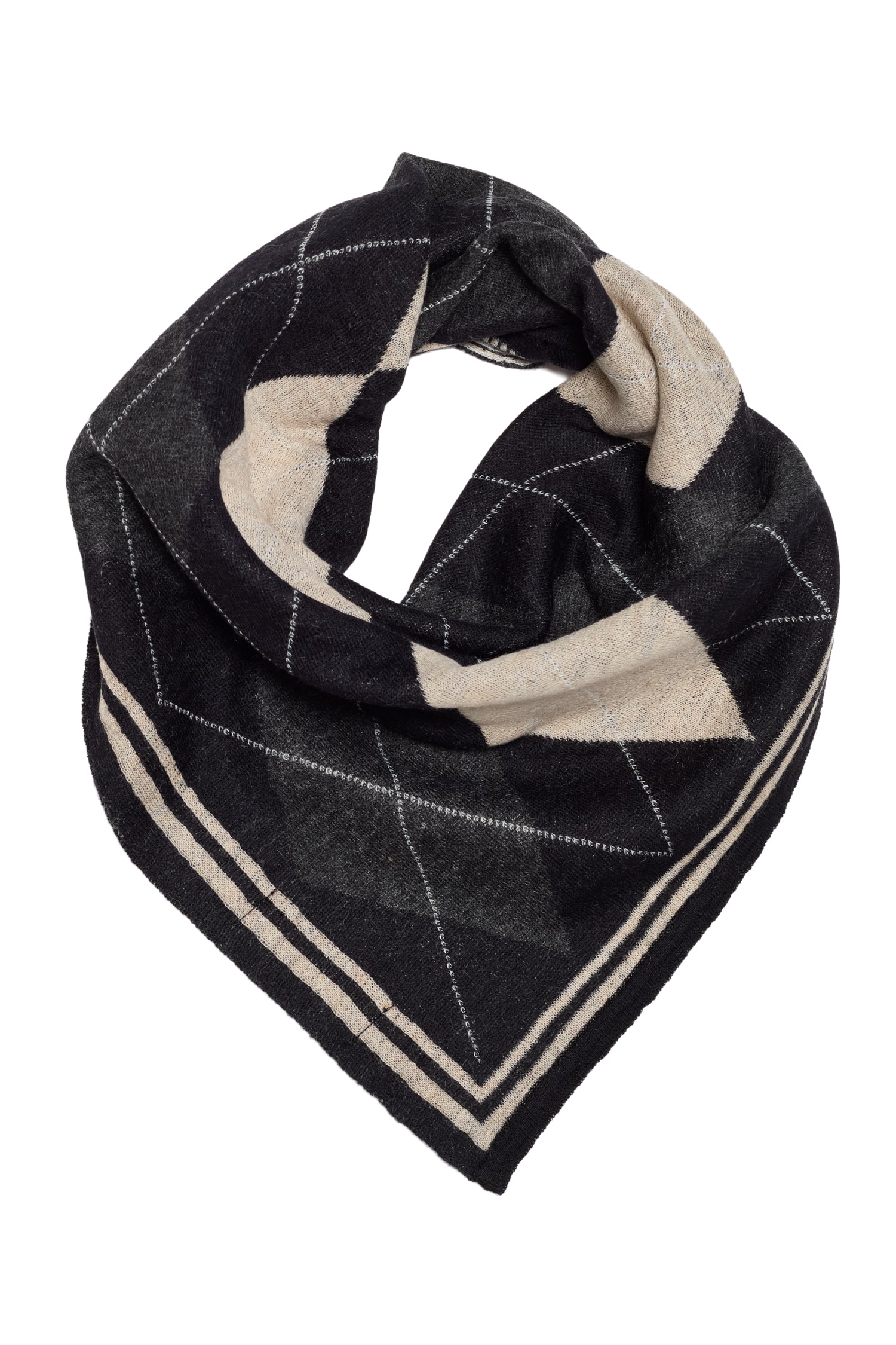 TROIA FOULARD BLACK