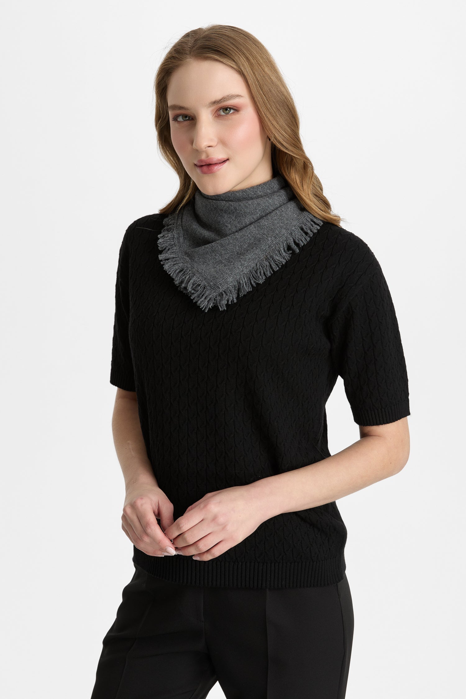 CARIA FOULARD GRAY