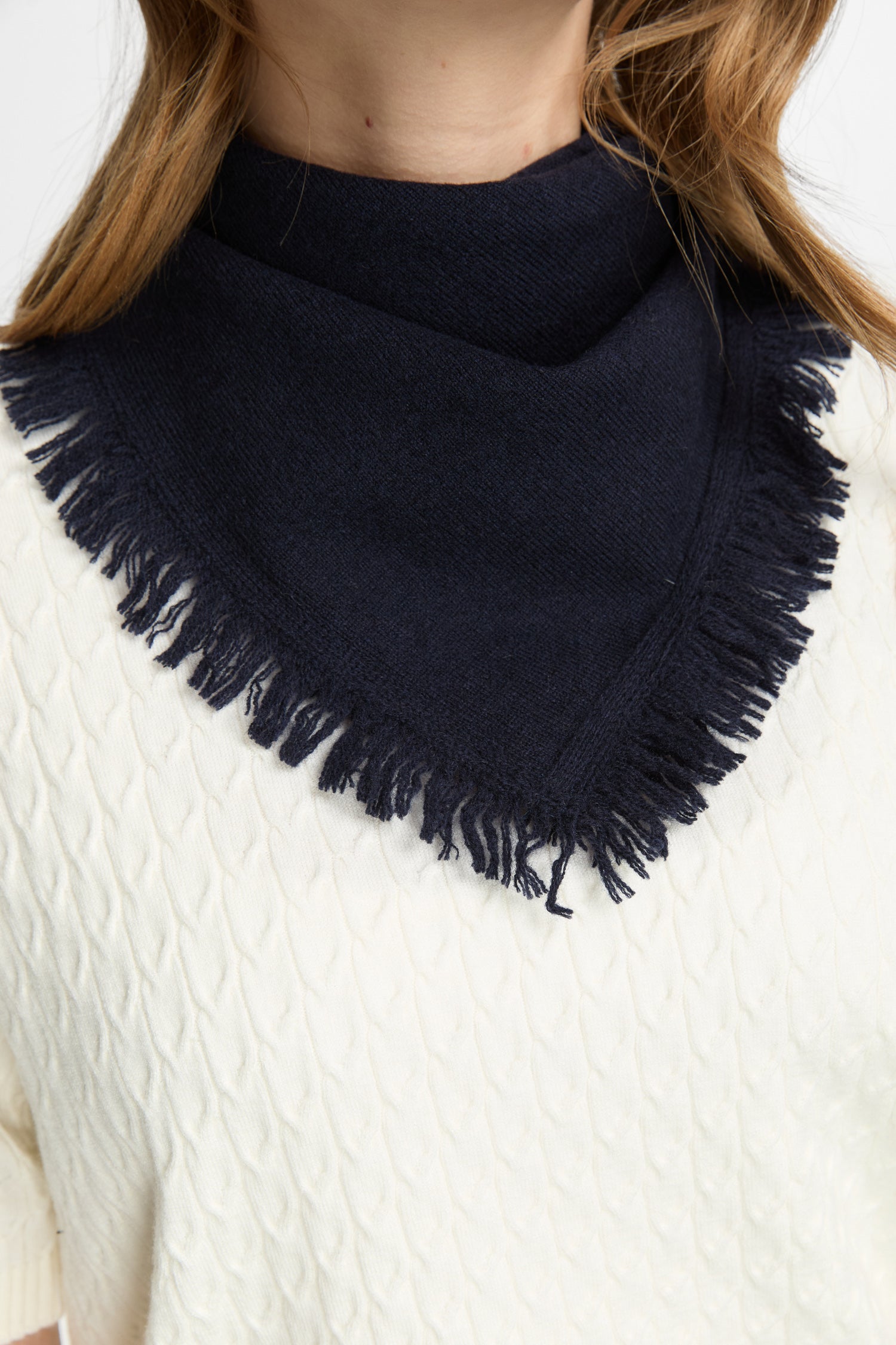 CARIA FOULARD NAVY