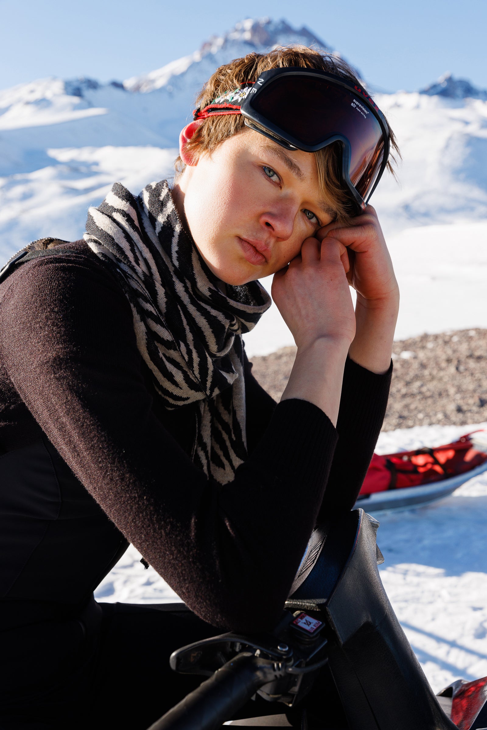 ZEBRA SCARF