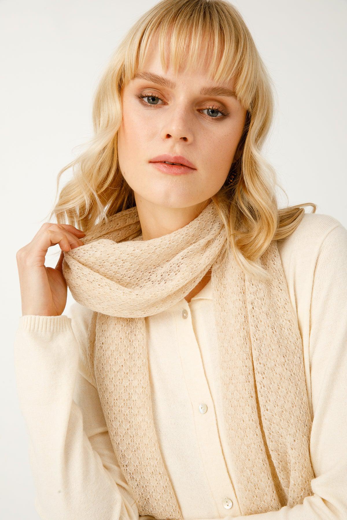 DIAMANT SJAAL-BEIGE