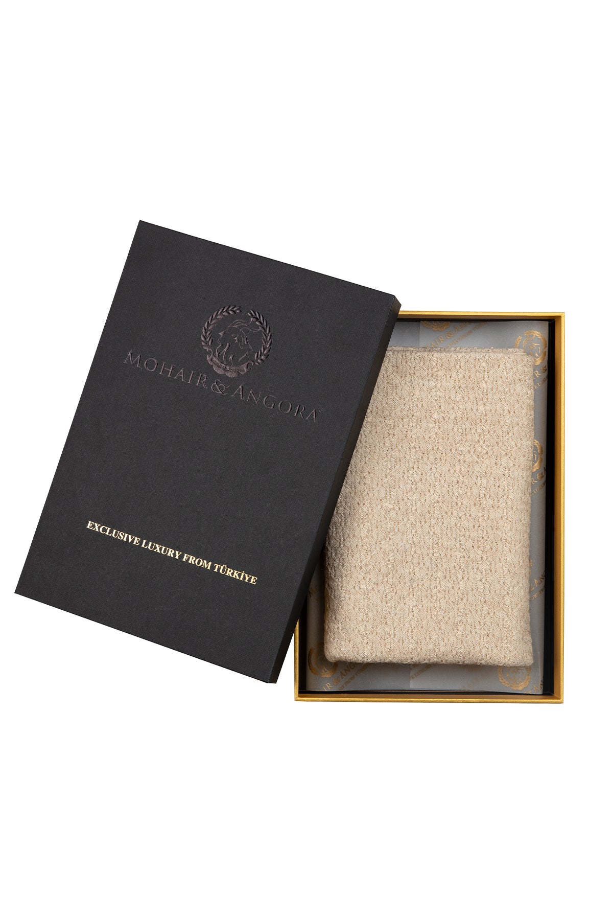 DIAMOND SHAWL-BEIGE
