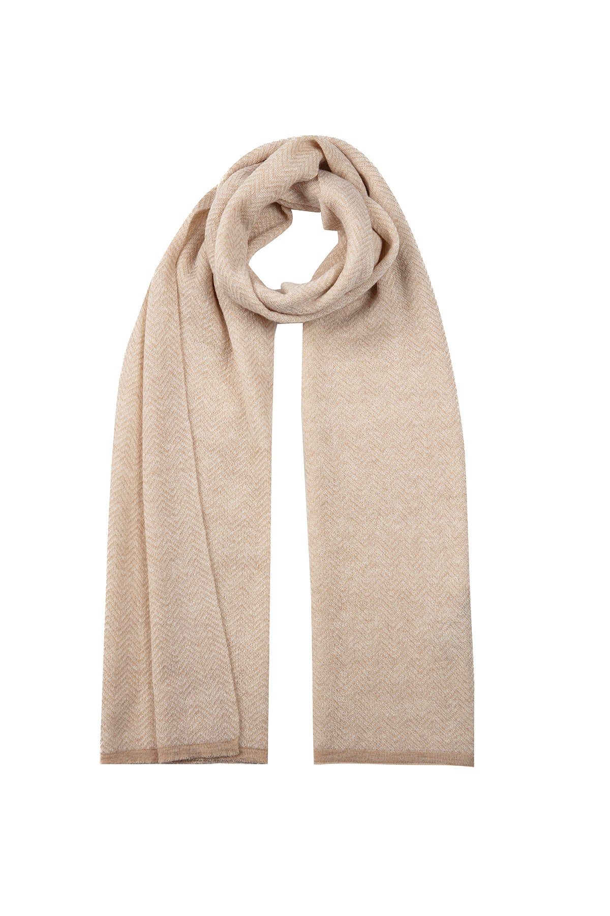 Lydia Sjaal Ecru Beige