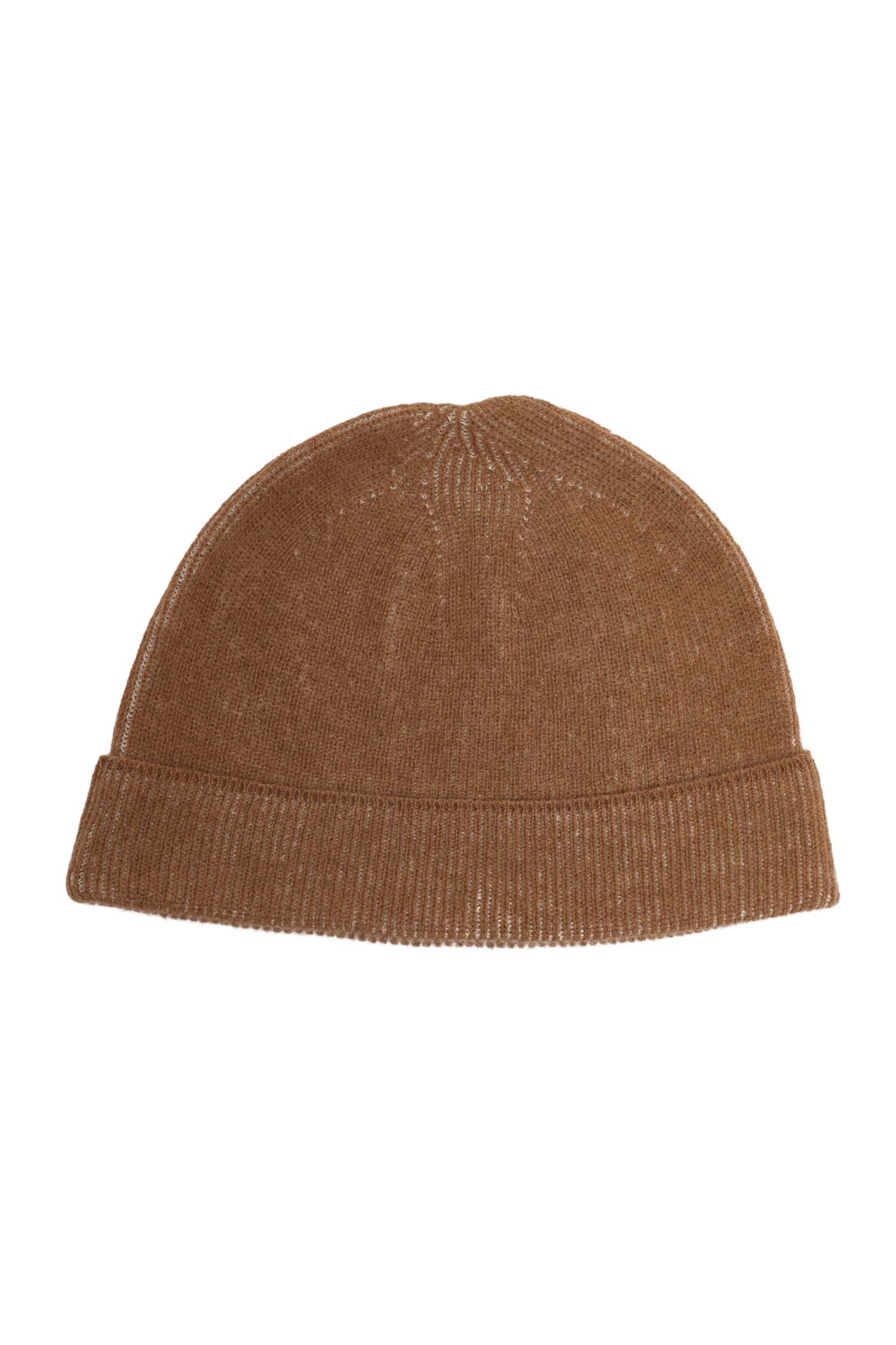ARTEMIS WOOLEN HOED &amp; SCHOLLENSET, KLEUR KAMEL-ECRU