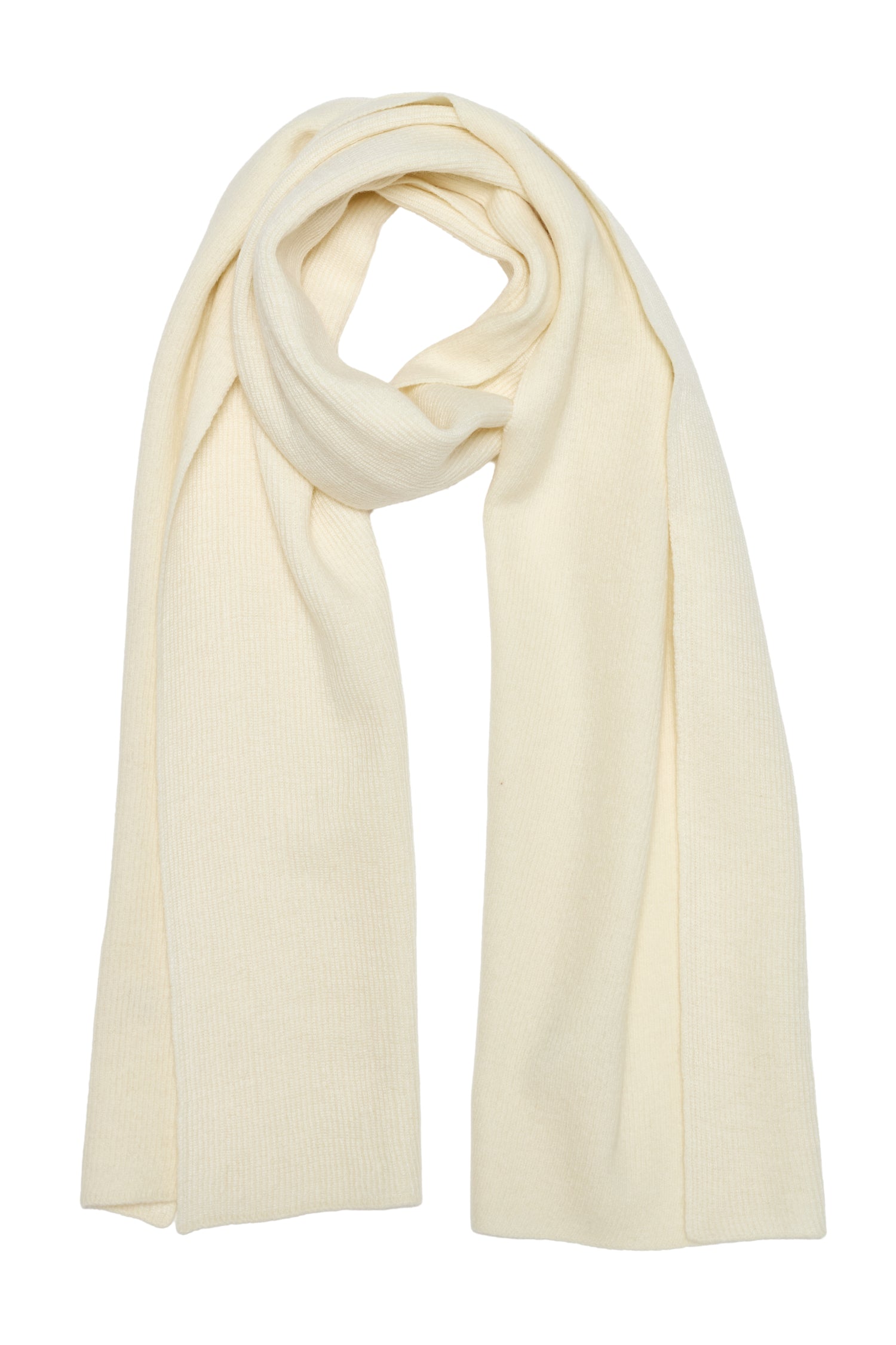 ARTEMIS HOED &amp; SCHOLLENSET VAN WOL, KLEUR ECRU-ECRU