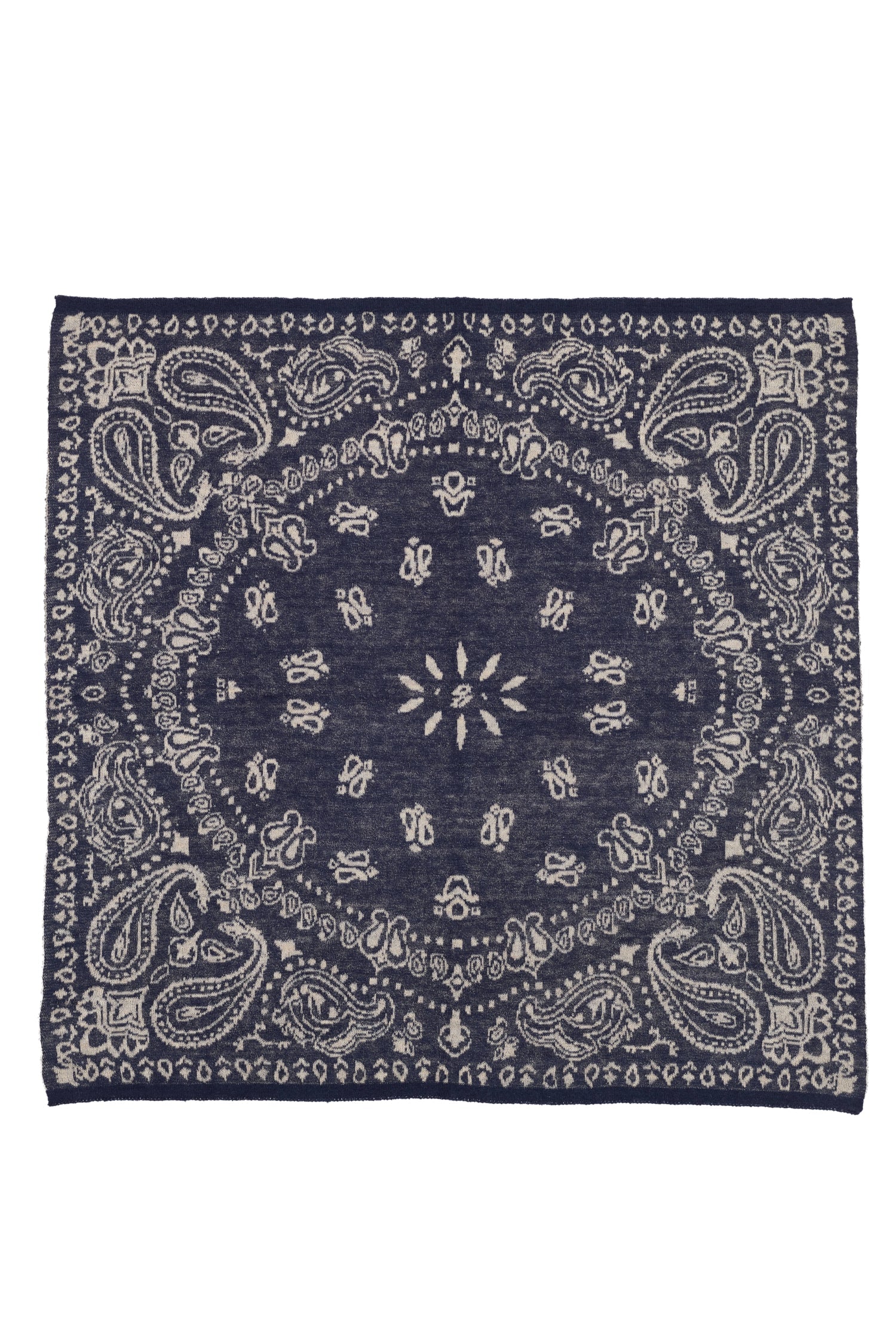 PERA FOULARD NAVY-BEIGE