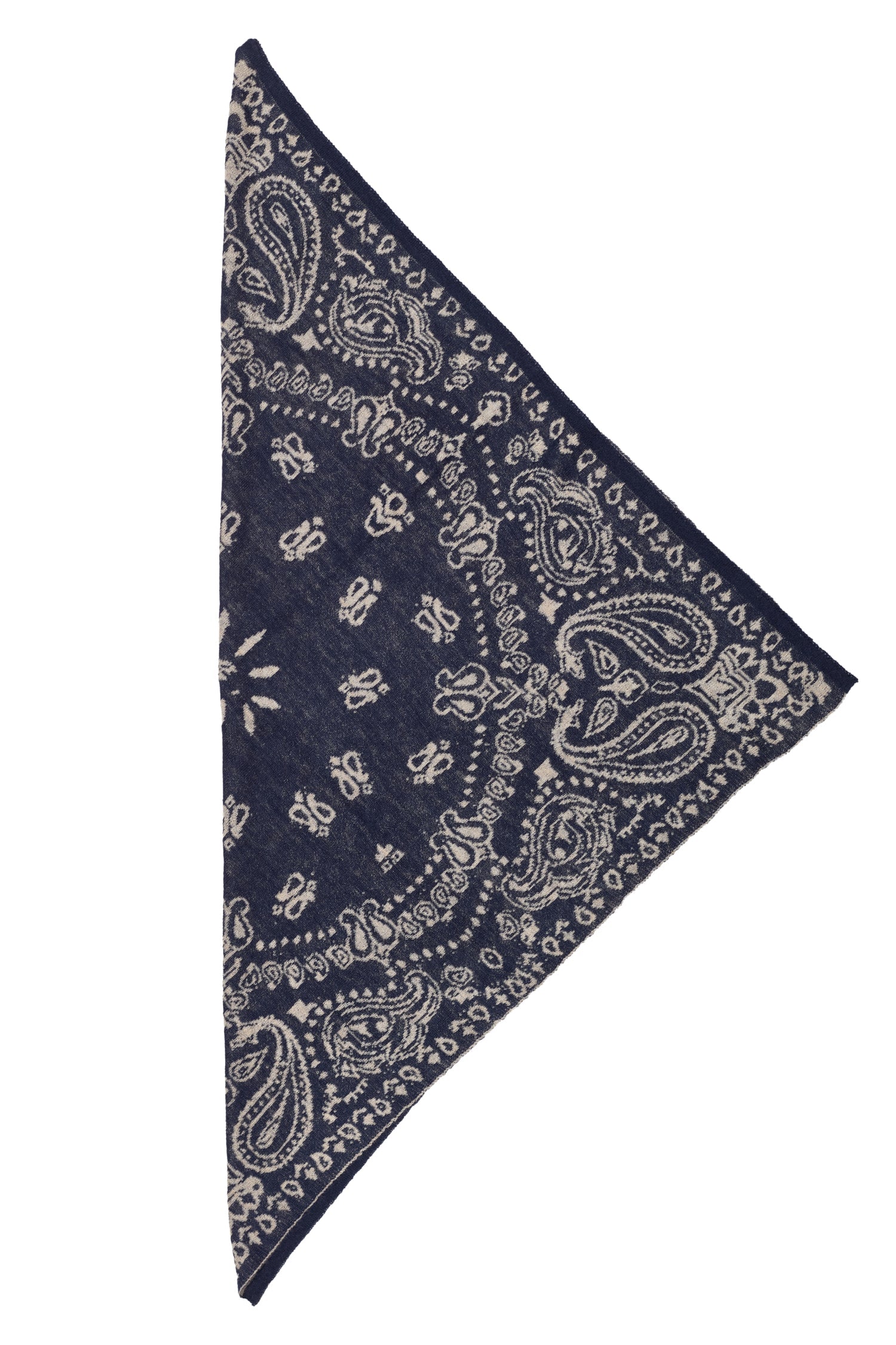 PERA FOULARD NAVY-BEIGE