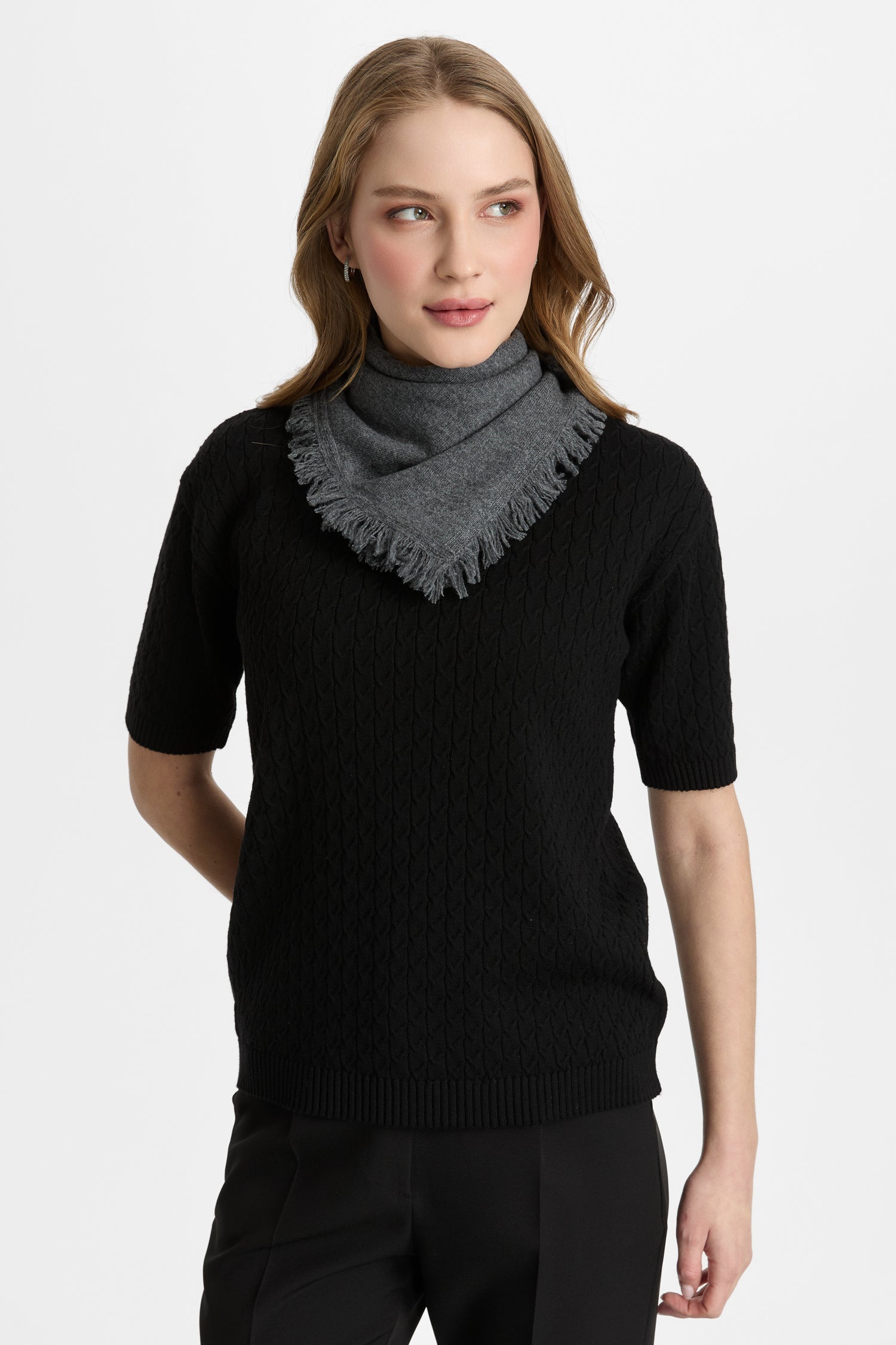 CARIA FOULARD GRAY