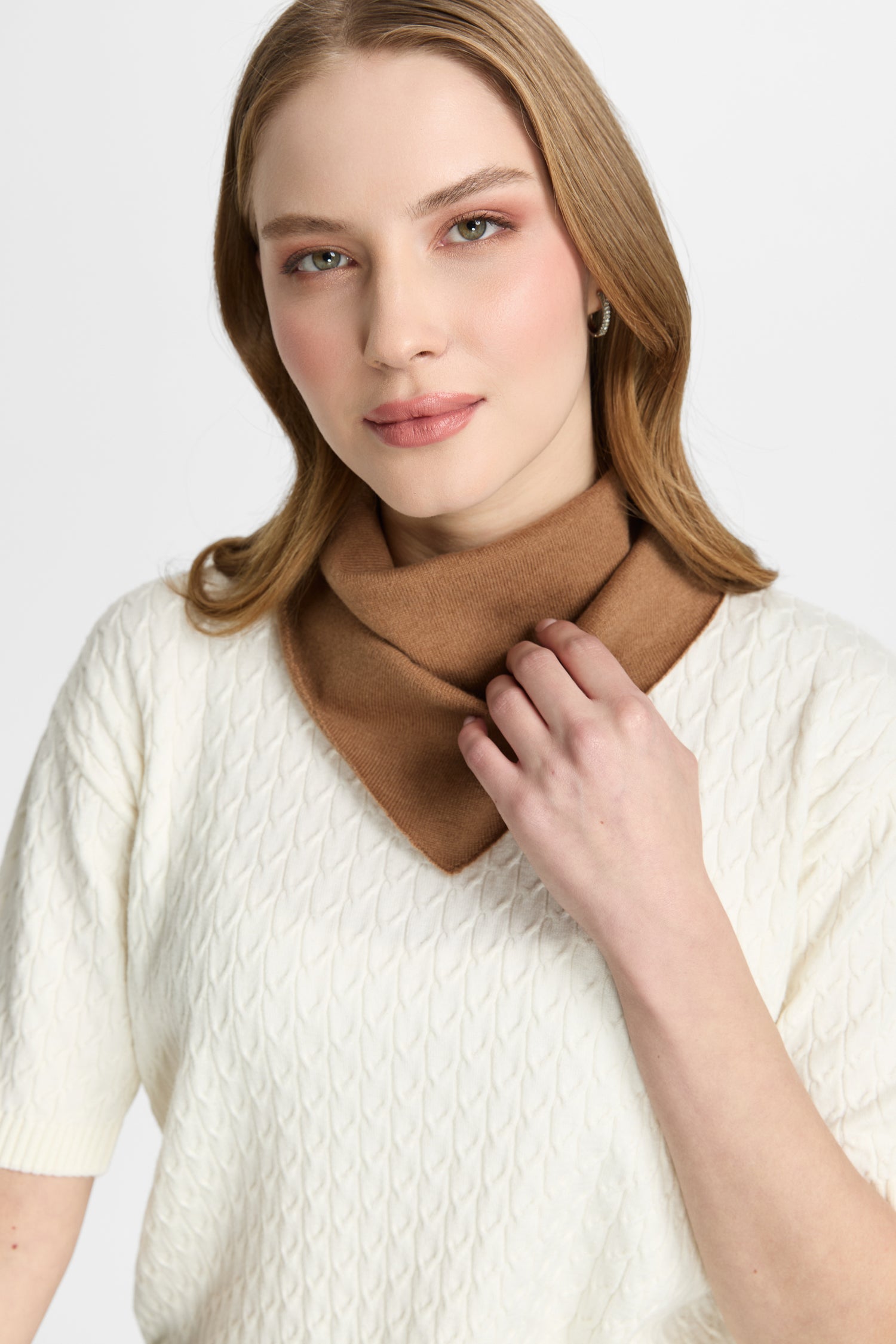 CARIA FOULARD CAMEL