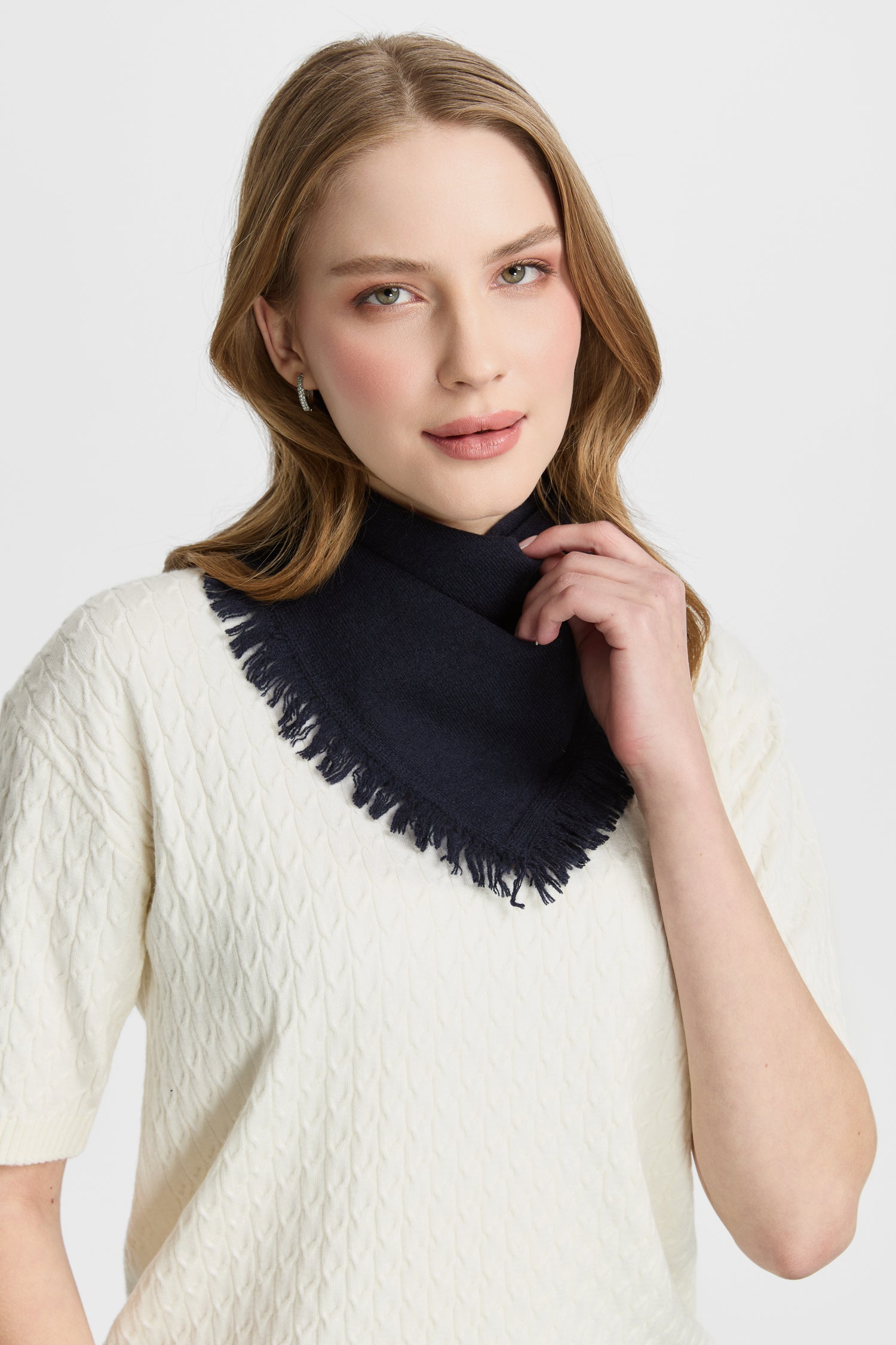 CARIA FOULARD NAVY