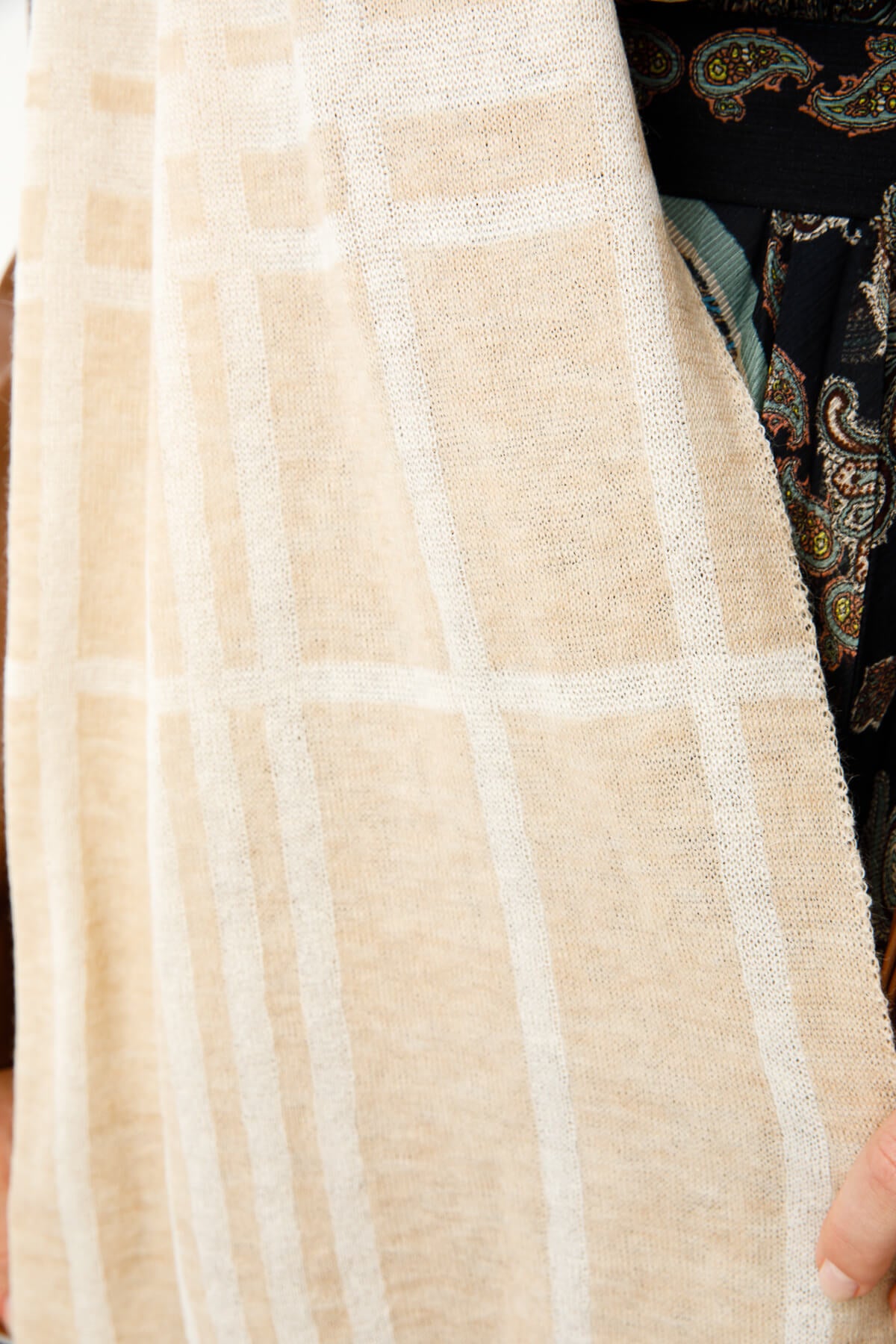 GALATIA SJAAL ECRU-TAUPE