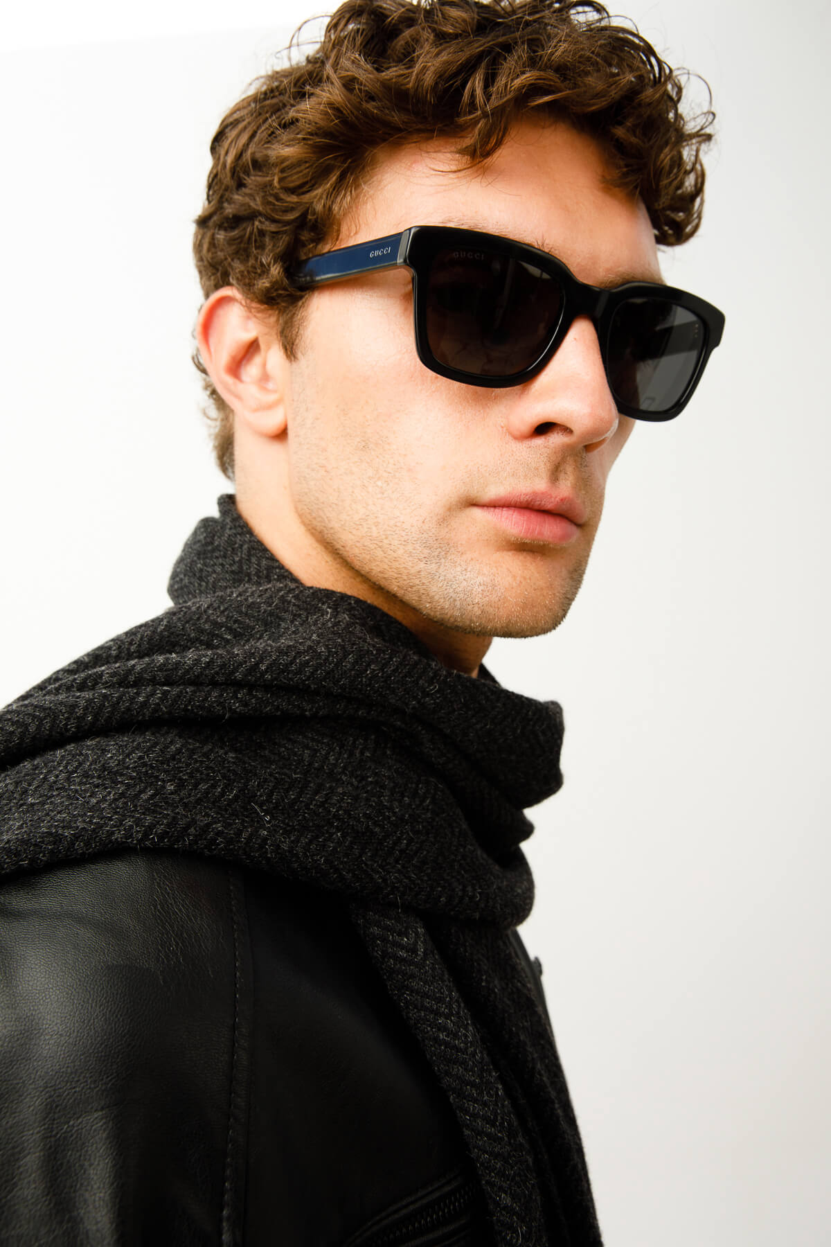MEN LYDIA SCARF BLACK